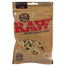 Raw Cellulose Filters Slim (200ct)